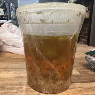 "Wedding soup" according to them.