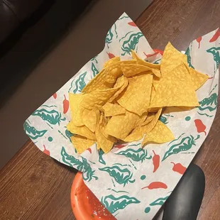 Chips and salsa (complementary)