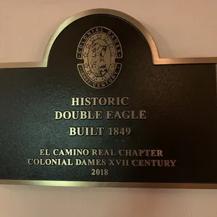 the historical double eagle built in 1899