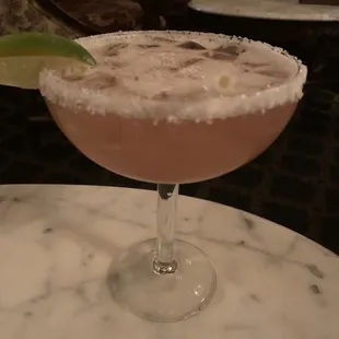 Pomegranate margarita