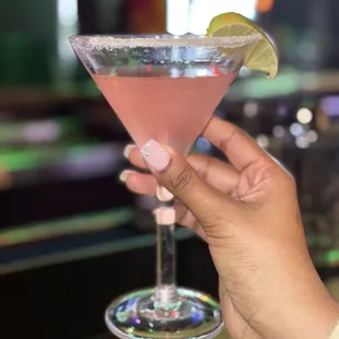 Bartender recommendation, watermelon mixed with champagne and something else I forgot