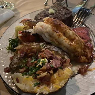 Steak and Lobster