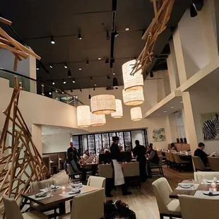 the interior of a restaurant