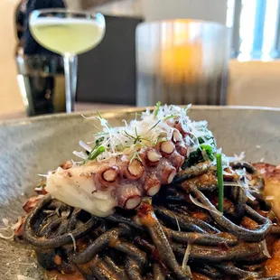 Squid Ink Bucatini