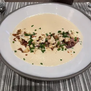Smoked Cauliflower Soup