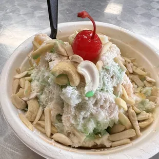 Indian Dish Gola! Delicious! The flavors are light but intriguing! The nuts add a nice crunch and texture.