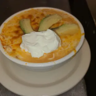 Delicious chicken sopa!