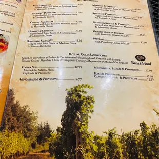 PEPPINO'S Aliso Viejo, CA! Family Owned, Est 1984 in LakeForest, then AlisoViejo, Est 2011~the last OC Peppino's! Dinner MENU 1/16/23 Visit