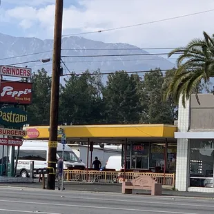 View from across Foothill