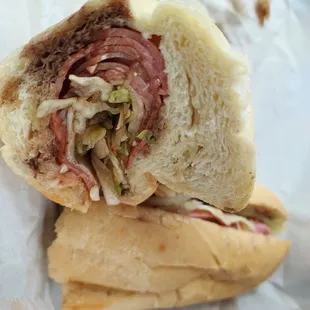 Regular Italian was AMAZING!  Loved the quality of meats and dreasing.