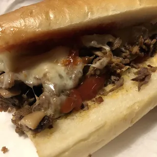 Mushroom Cheese Steak