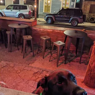 Eponymous Pepper and patio