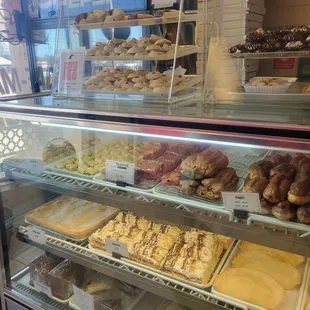 food, donuts, dough desserts