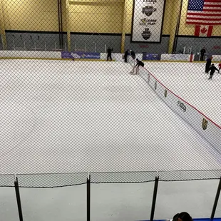 Cross ice play
