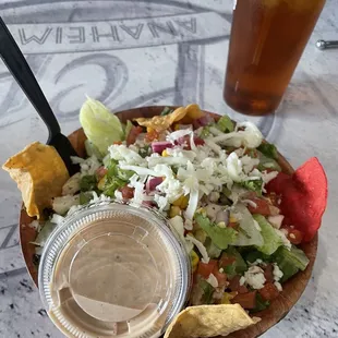 BBQ Ranch Chicken Salad ~