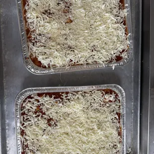 Lasagna trays