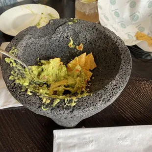 Totopos y Guacamole