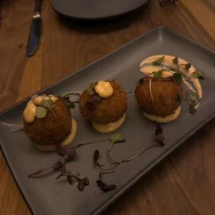 Crab Arancini