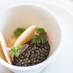 Royal Ossetra Caviar | Maine Lobster | Brioche Melba | Pickled Pearl Onion