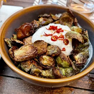 Crispy Brussels Sprout