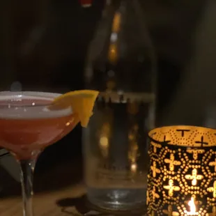 Blood Orange Martini