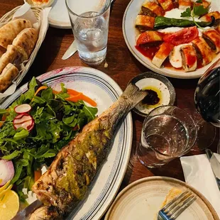 Grilled fish