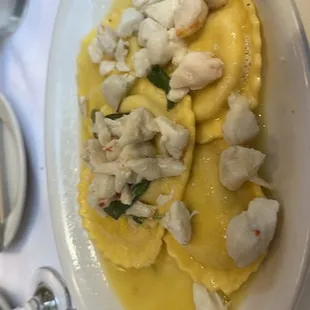 Ravioli w/Jumbo Crabmeat