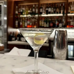 Vesper, perfectly made.