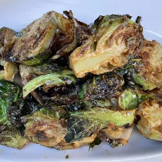 FRIED BRUSSELS SPROUTS