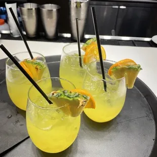 Look at Dawn's beautiful tasty drinks she Shasta had an idea