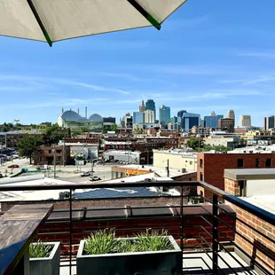 View from the rooftop