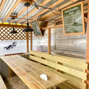 Outdoor seats