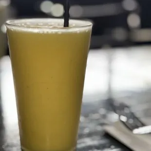 Passion fruit fresh juice