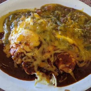 Huevos Rancheros, Perea's New Mexican Restaurant, Albuquerque