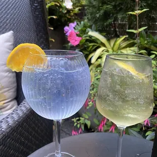 Floral Fizz and Gin Petals