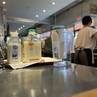 Organic milk options