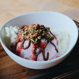 Lavender Affogato