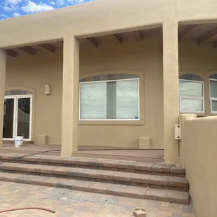 Recently Finished Stucco Job