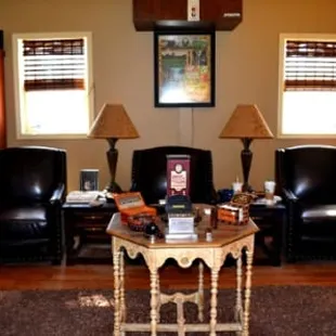 Perfect Ash Cigars' Indoor Lounge