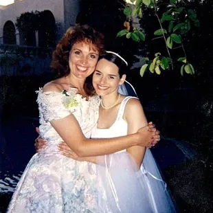 Torie with one of our beautiful brides!