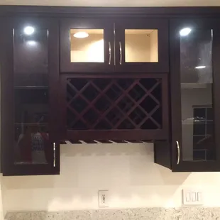 custom kitchen cabinet installation