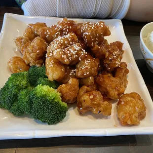 Sesame chicken