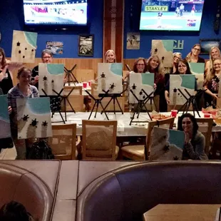 Paint night at The Beach in Riverside