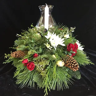 Candle Lantern Centerpiece