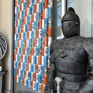 This guy guards the door.