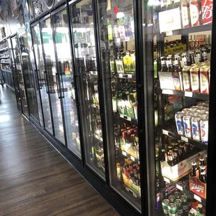 Beer cooler. Walk in.