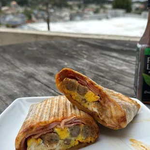 Chipotle Breakfast Burrito (Add Sausage)