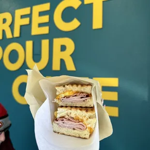 Bacon &amp; Eggs Breakfast panini