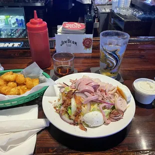 This is my favorite place to hang.  Pub mentality. Bartenders are friendly and last but not surely least, the food is AMAZING!