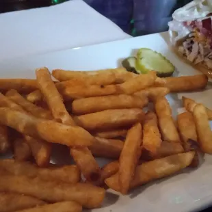 Fries &amp; Grilled Chicken Wrap